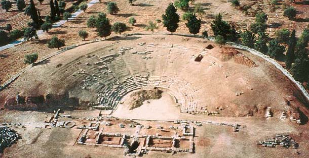 Ancient Greek theater Eretria