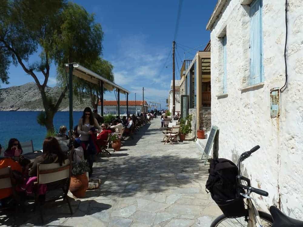 Cycling in Aegina island