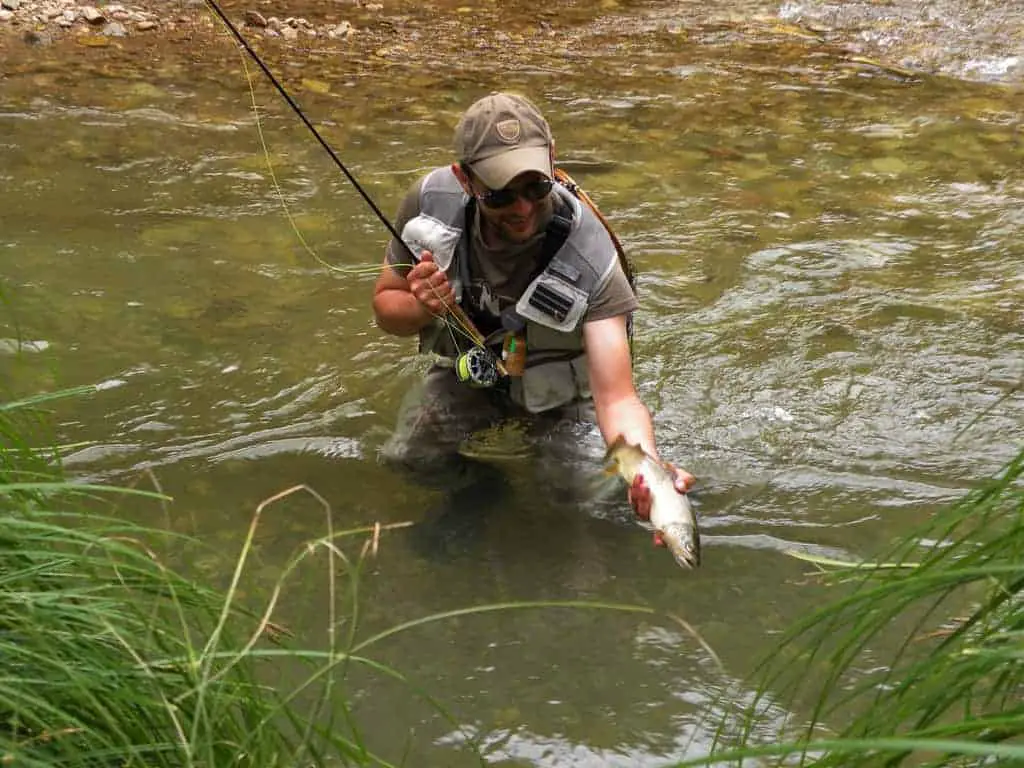 fly fishing Greece