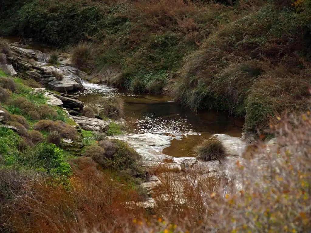 hiking andros greece