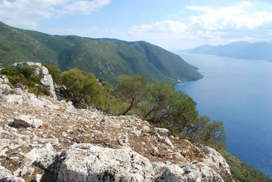 Trekking Aetos-Acropolis of Alalkomenes,Ithaca