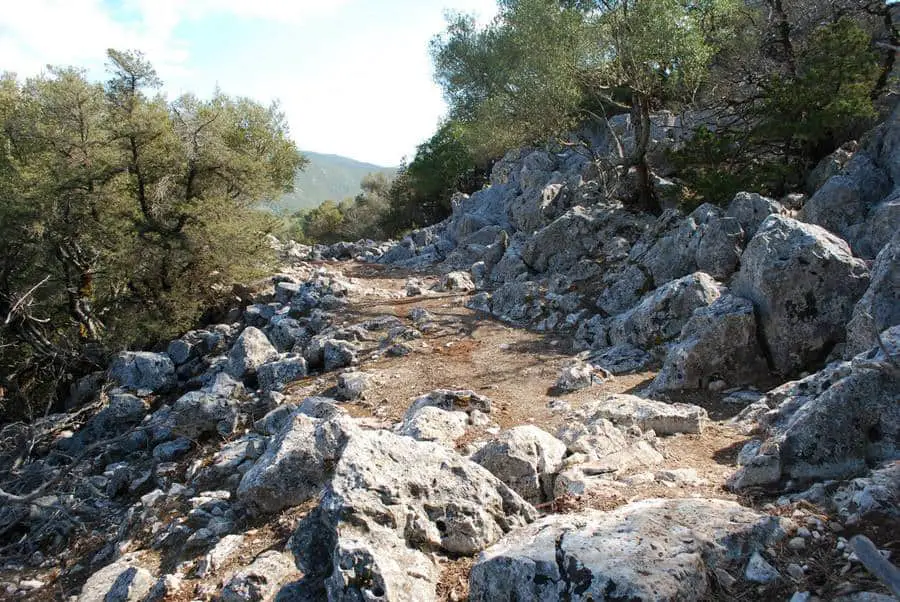 Trekking Aetos-Acropolis of Alalkomenes,Ithaca