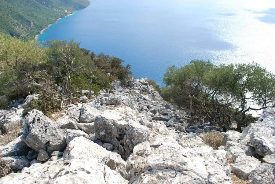 Trekking Aetos-Acropolis of Alalkomenes,Ithaca