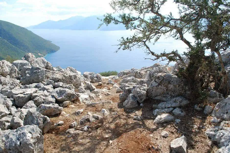 Trekking Aetos-Acropolis of Alalkomenes,Ithaca