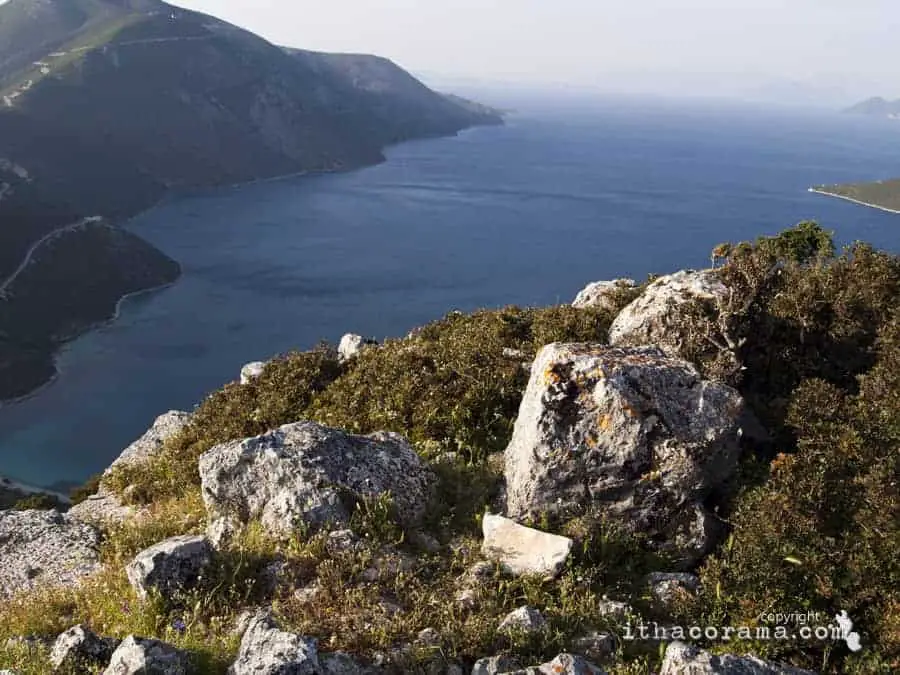 Trekking Aetos-Acropolis of Alalkomenes,Ithaca