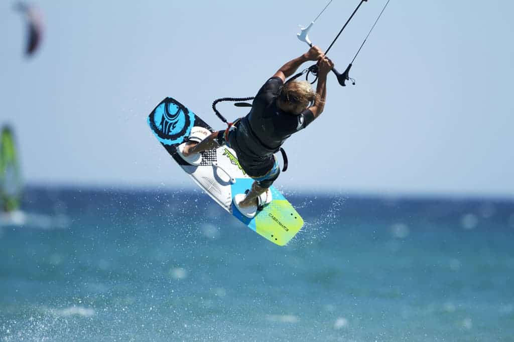 Keros Lemnos Greece Kitesurfing Windsurfing