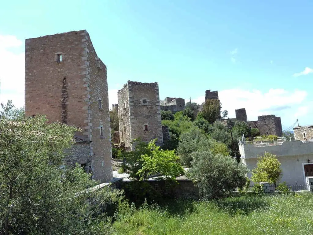 Vathia Mani - tower houses