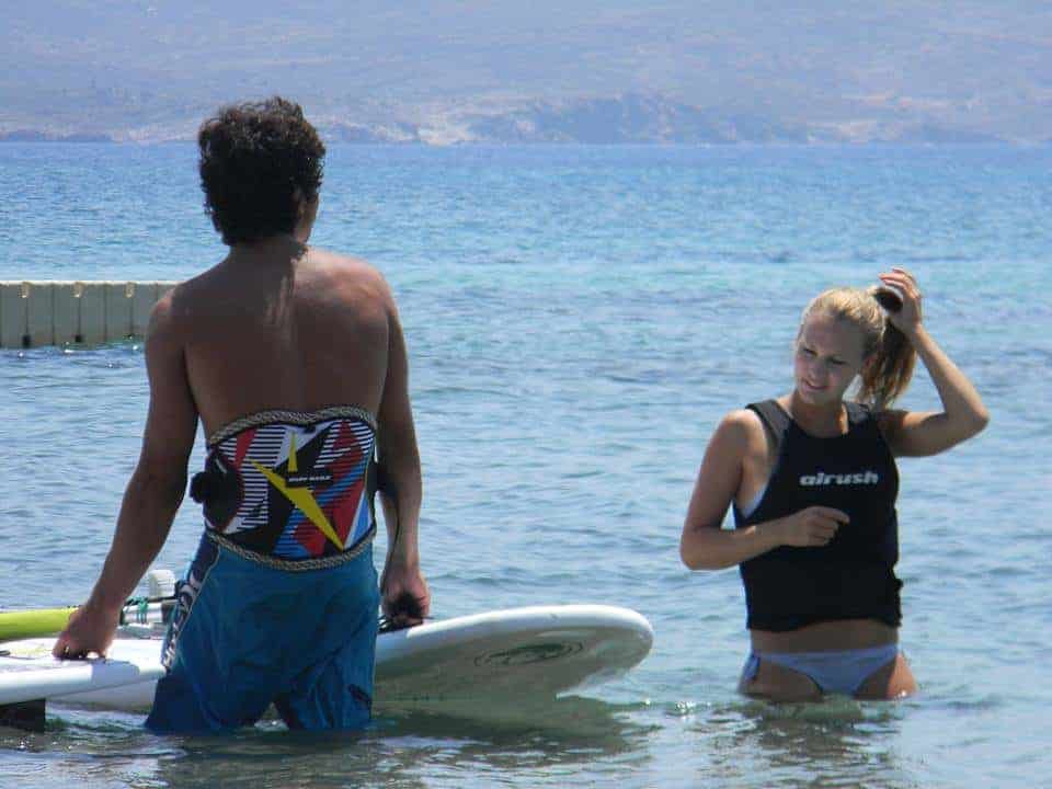 Windsurfing Milos