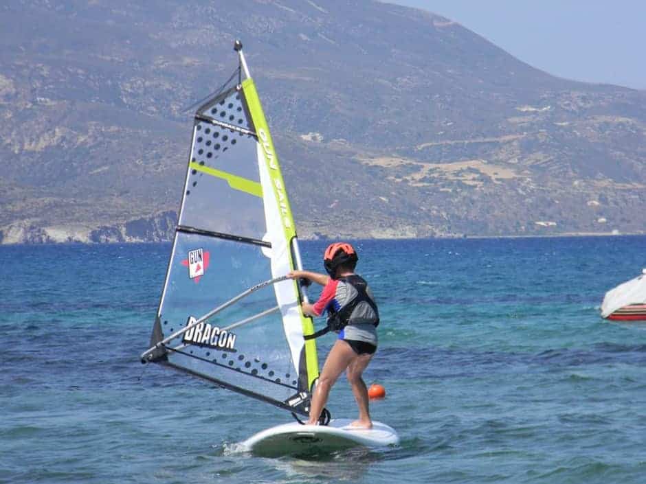 Windsurfing Milos