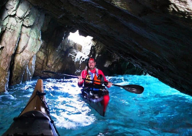 sea kayaking kefalonia - Greek Kayaking Tours