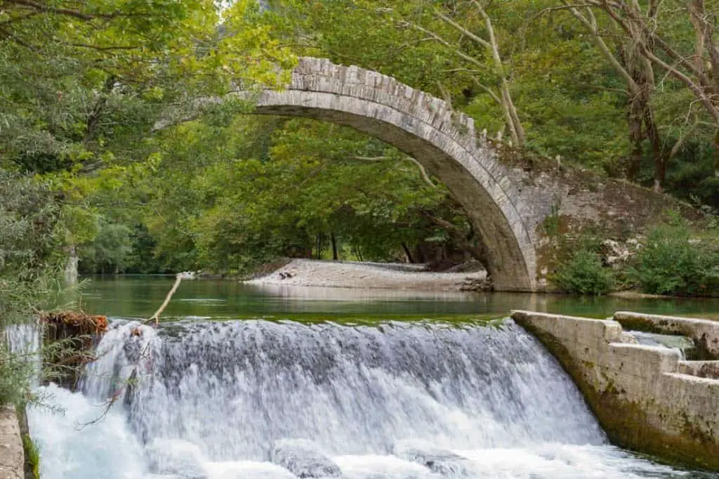 Klidonia Bridge Voidomatis River