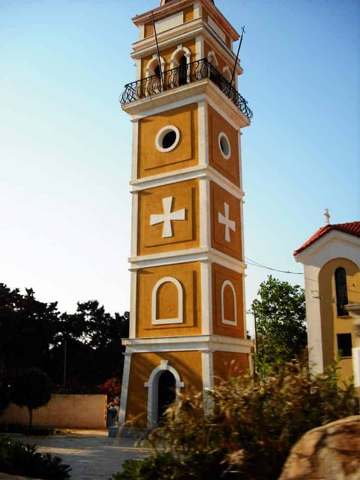 Town church belfry