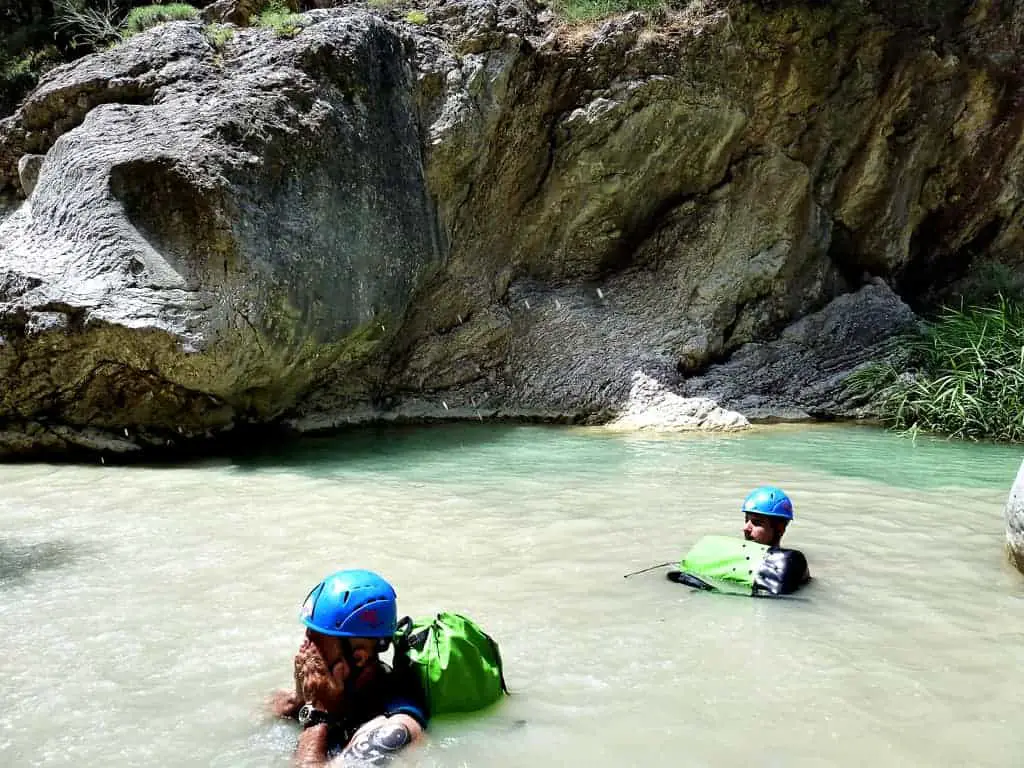 Greek Canyoning Tour at Mountains over Xylokastro