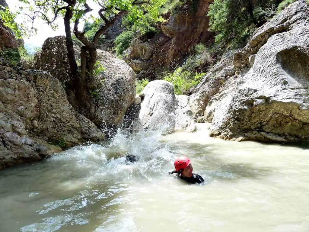 Greek Canyoning Tour at Mountains over Xylokastro