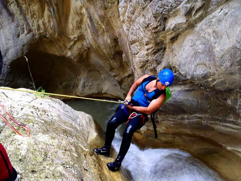 Greek Canyoning Tour at Mountains over Xylokastro