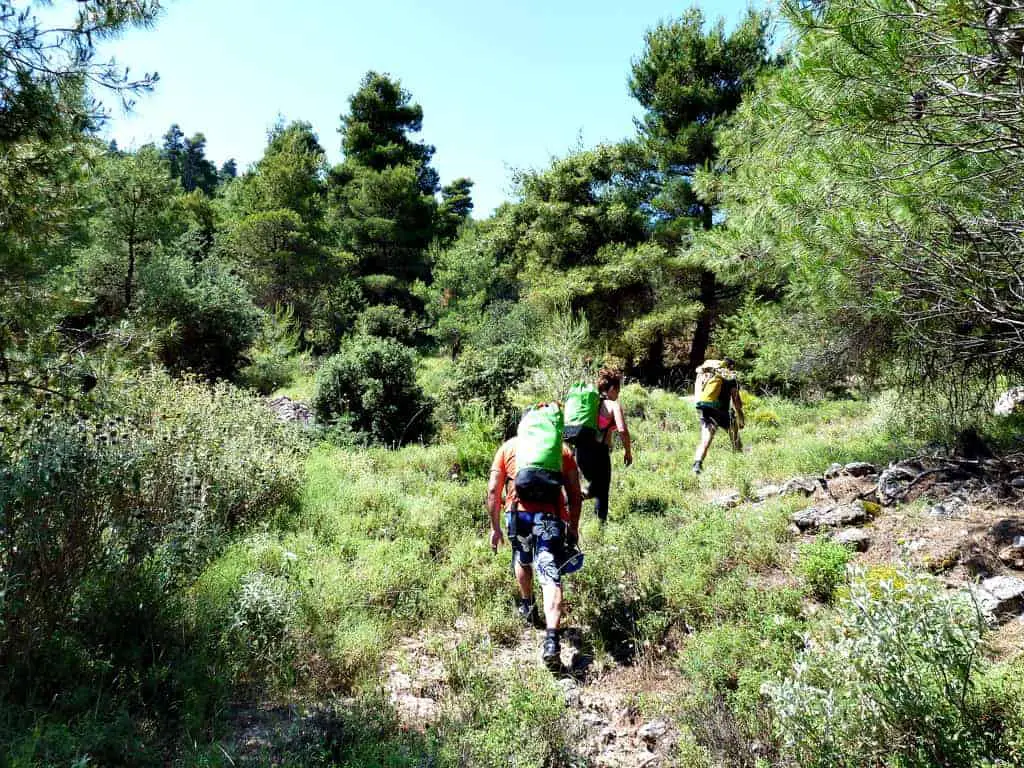 Greek Canyoning Tour at Mountains over Xylokastro