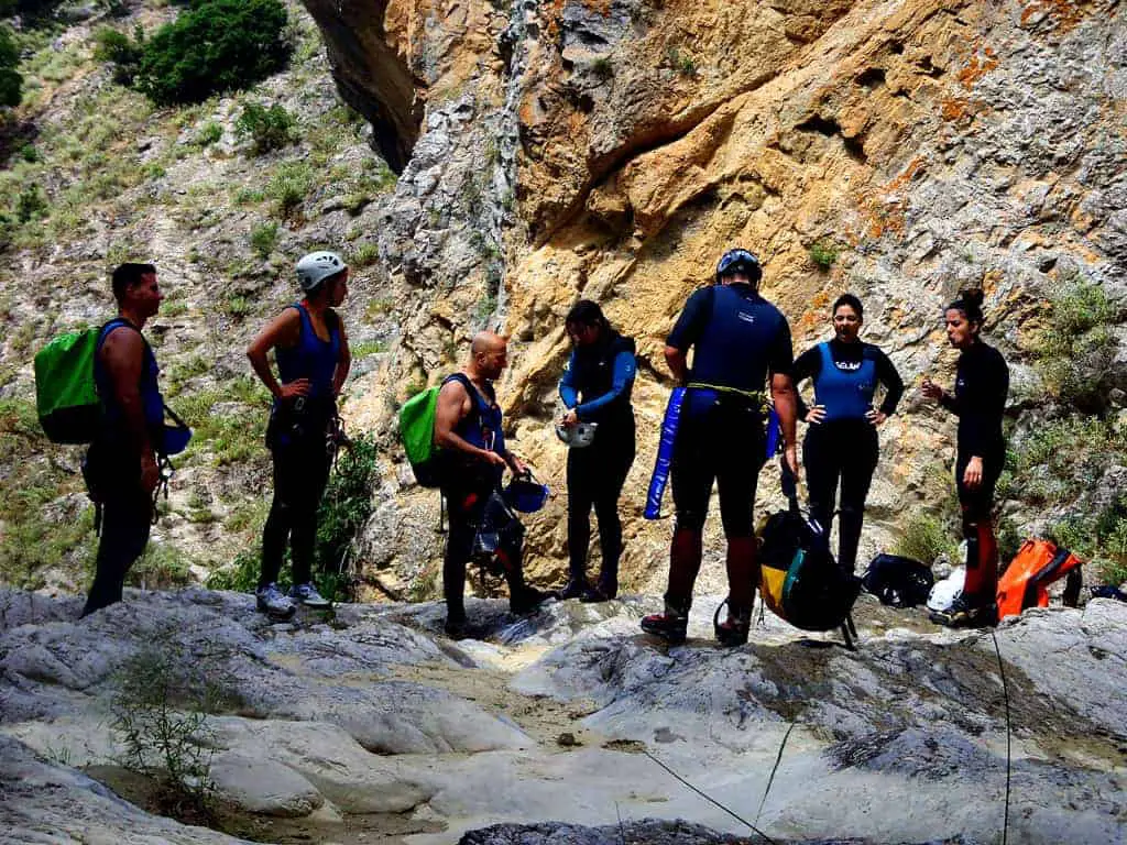 Greek Canyoning Tour at Mountains over Xylokastro