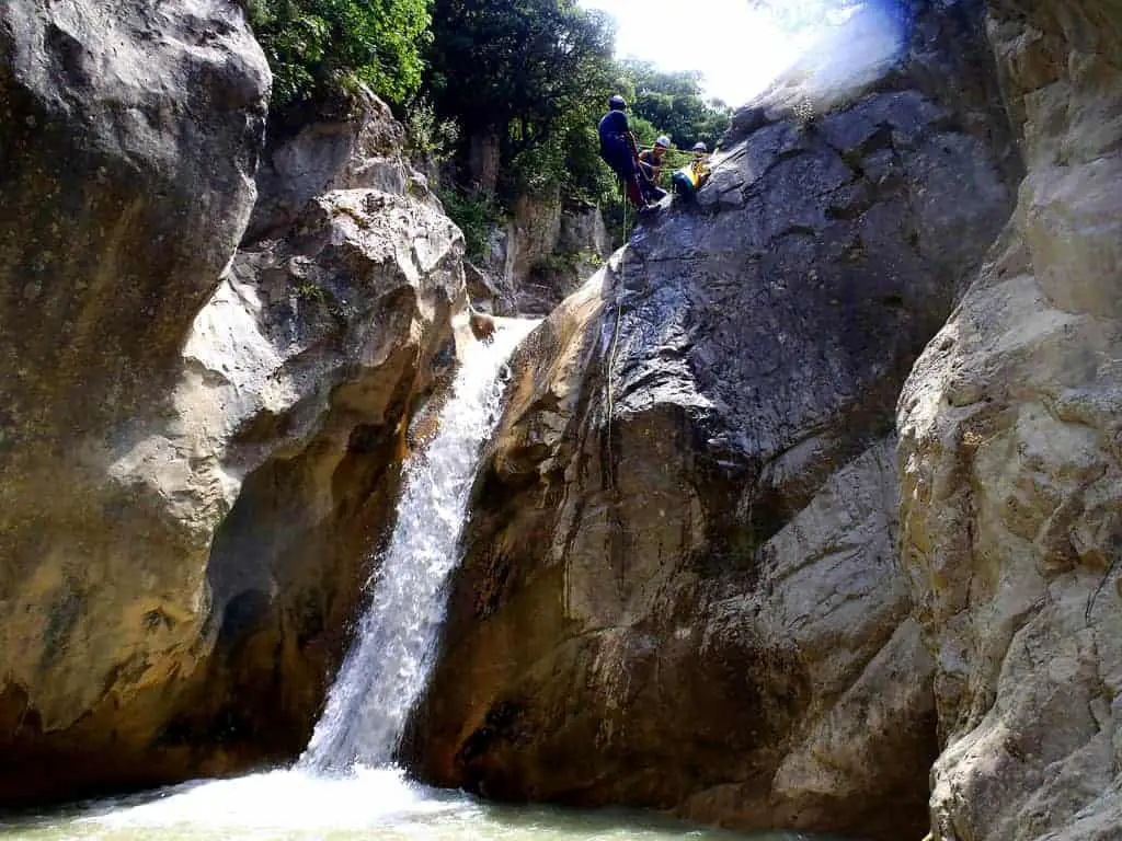 Greek Canyoning Tour at Mountains over Xylokastro