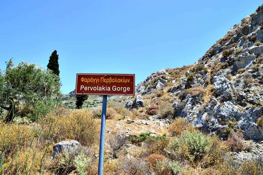 Pervolakia Canyon Crete