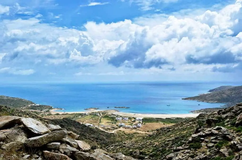 Manganari beach, Ios Greece