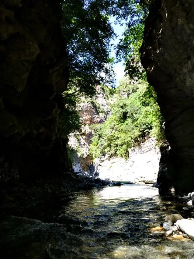 Karpenisi Panta Vrexei Canyon