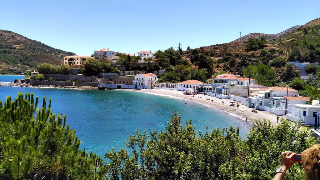 Chios island, Nagos Beach