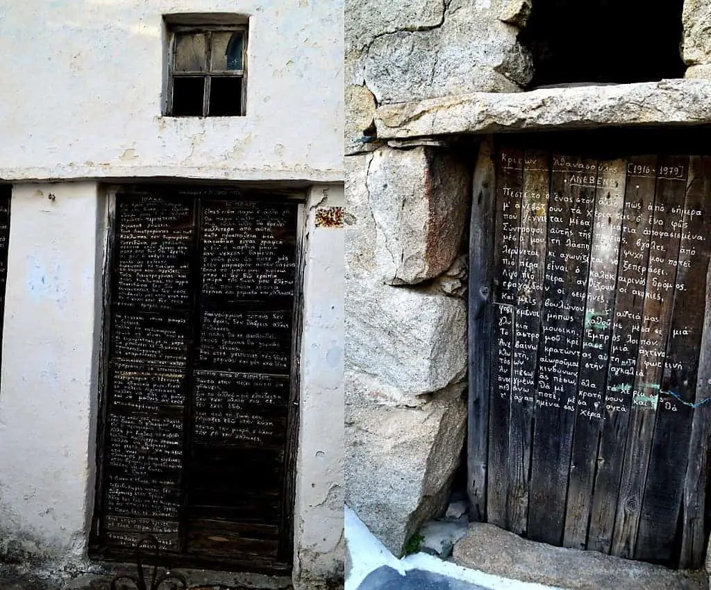 Villages of Tinos Greece