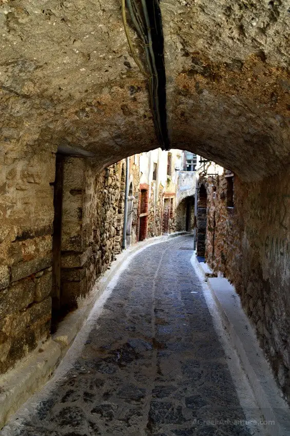 Chios Villages, Olympi - medieval village