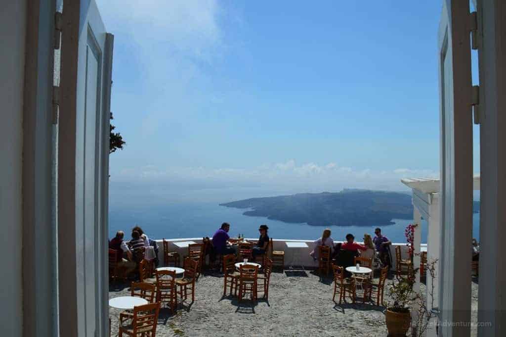 Whitewashed Santorini Fira Greece Beauty