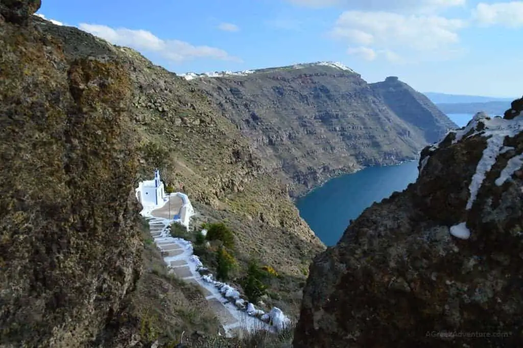 Hiking Santorini Greece - 10km From Thira to Oia