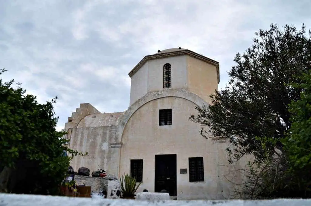 Pyrgos Santorini Village Standing Proud with Panoramic Views