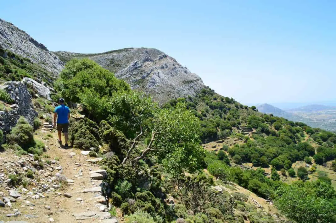 Hiking Naxos Routes: Moni To Apeiranthos via Sifones