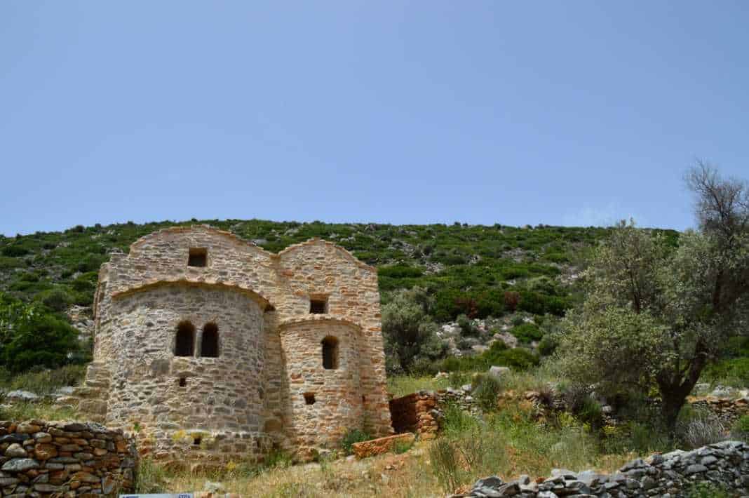 Hiking Naxos Routes: Elaiolithos to Panagia Drossiani to Chalki Circular Route