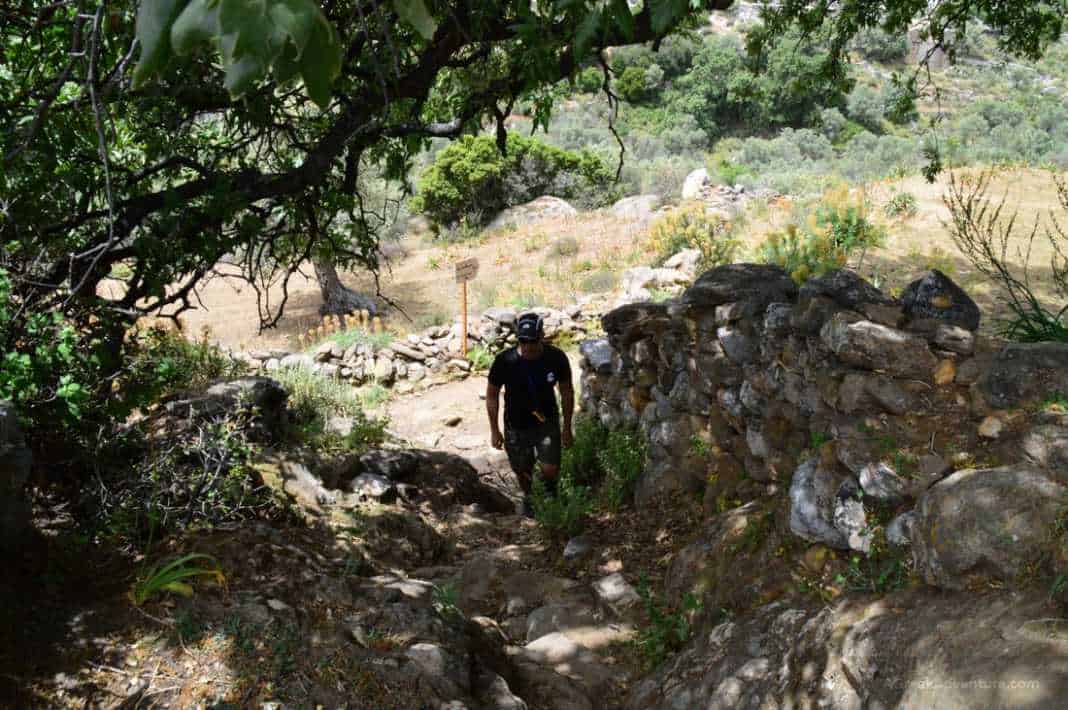 Hiking Naxos Routes: Elaiolithos to Panagia Drossiani to Chalki Village