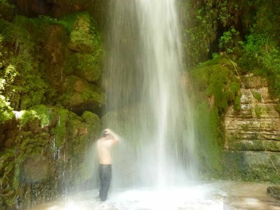 Waterfalls in Greece: Nemouta Waterfalls, Foloi Forest