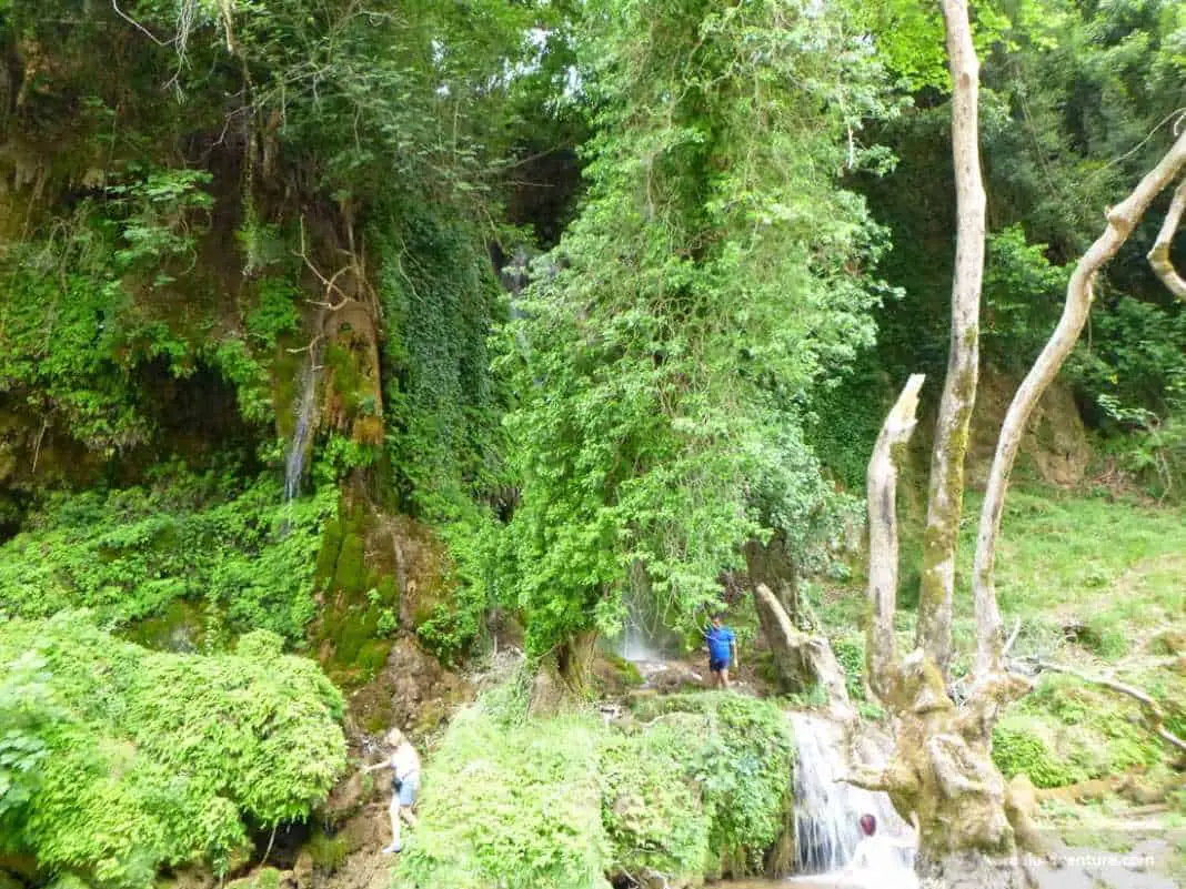 Waterfalls in Greece: Nemouta Waterfalls, Foloi Forest