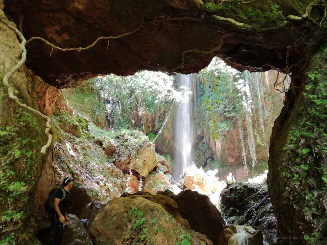 Waterfalls in Greece: Nemouta Waterfalls, Erimanthos Mountain