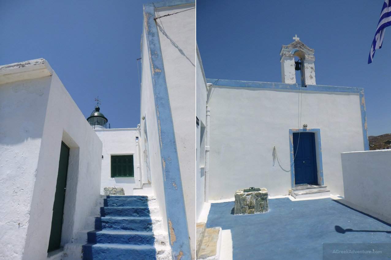 Tzia island Greece - ancient acropolis