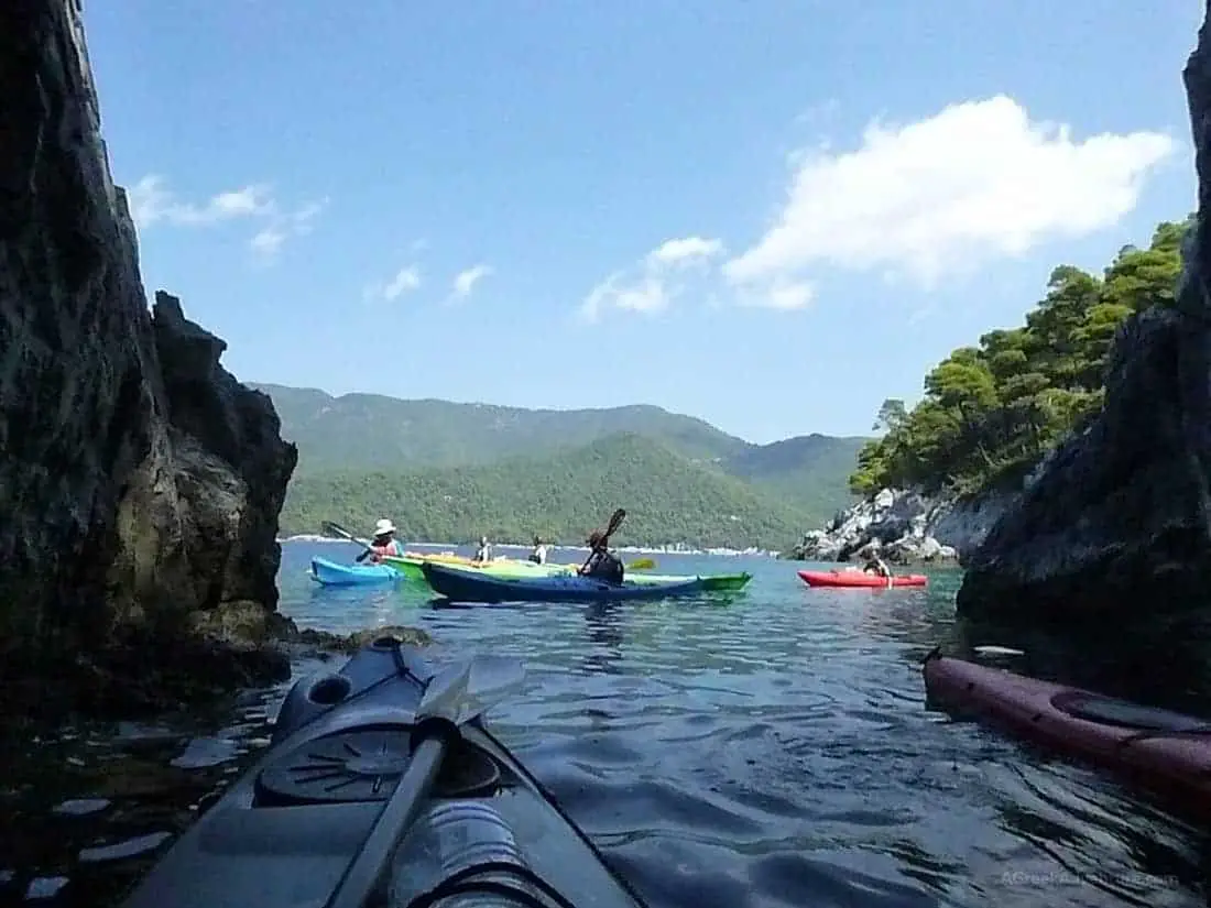 Our Skopelos Holidays: Sea Kayak Trip