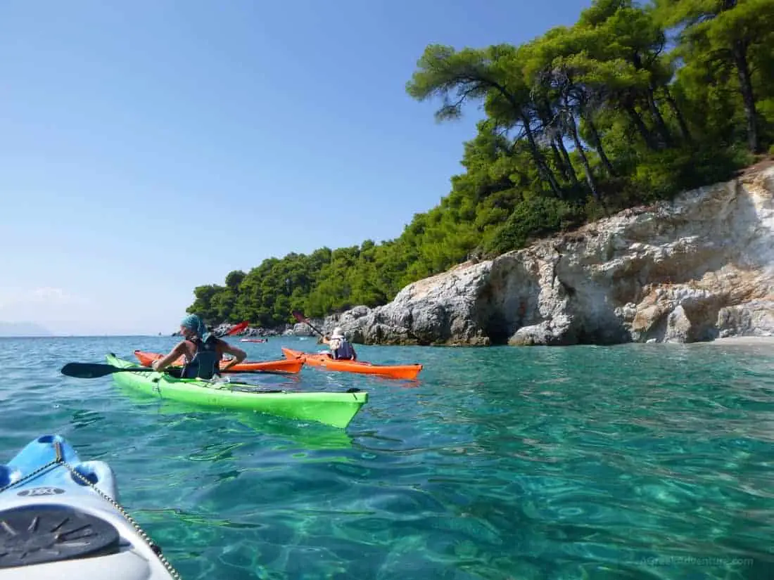 Our Skopelos Holidays: Sea Kayak Trip