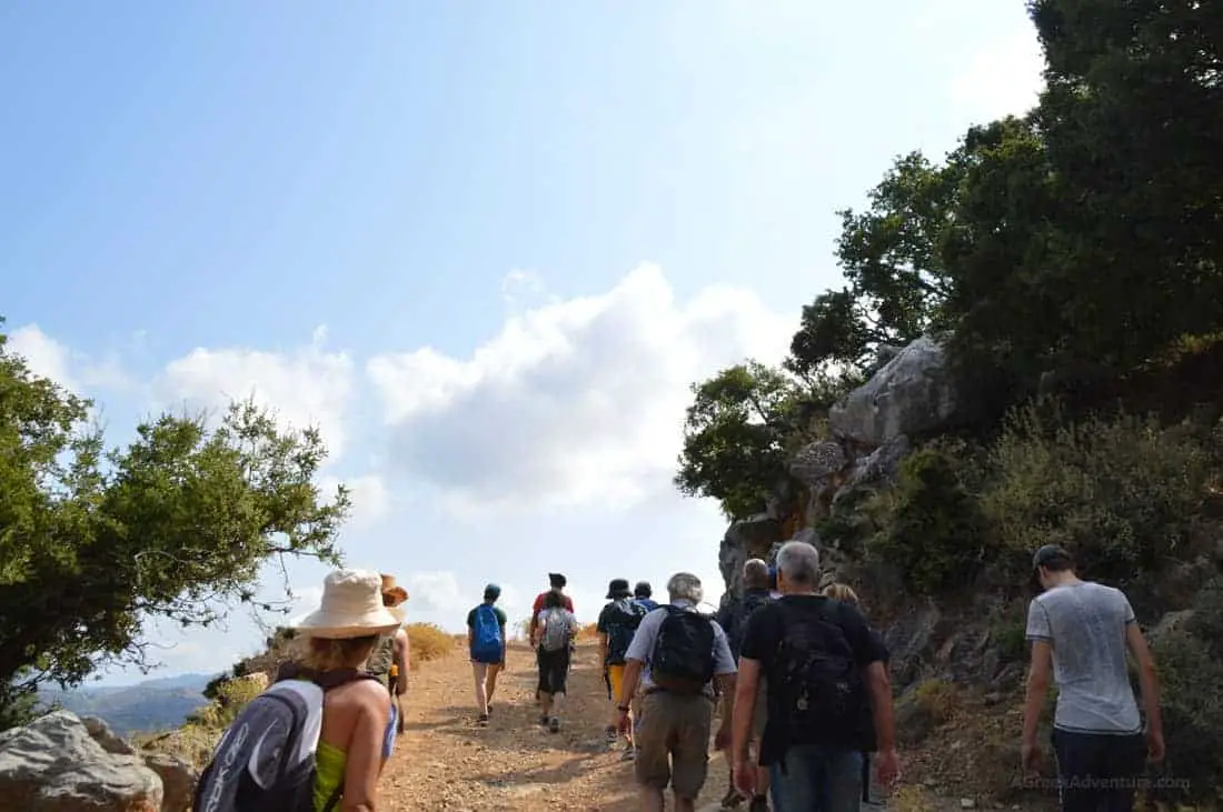 Hiking Crete Greece Rethymnon Mountains