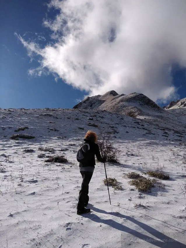 Reviewing Decathlon Trekking Gear While Climbing in Karpenisi