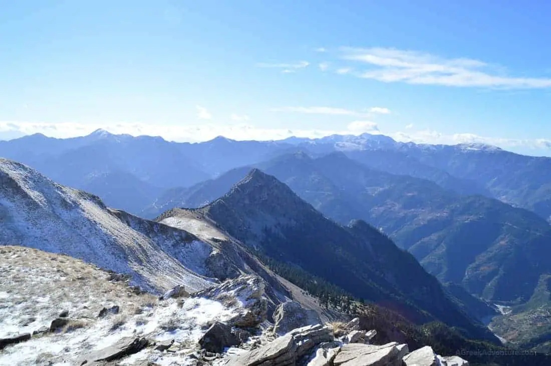 Reviewing Decathlon Trekking Gear While Climbing in Karpenisi