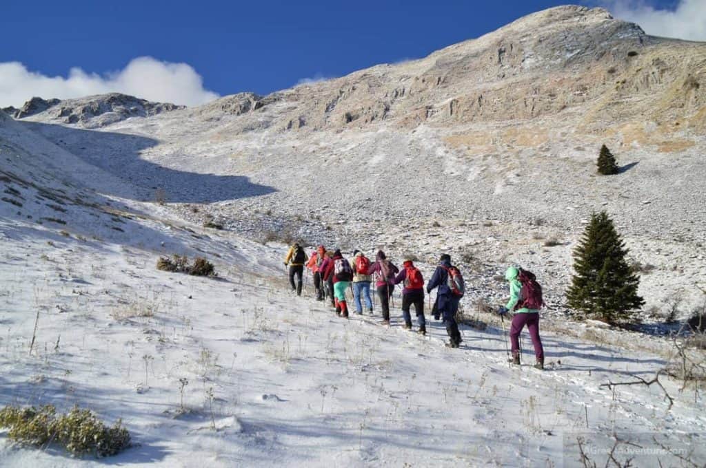 Reviewing Decathlon Trekking Gear While Climbing in Karpenisi