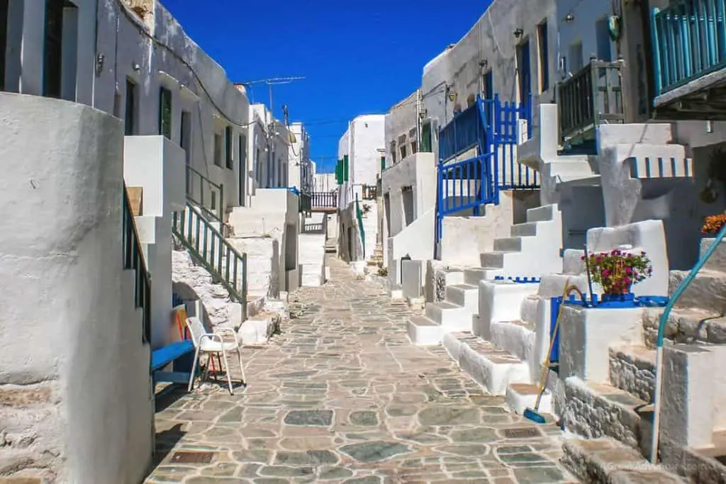 Folegandros Island in the Aegean Sea