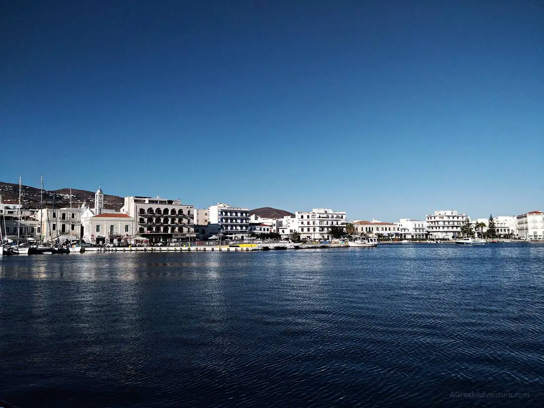 hiking tinos island greece