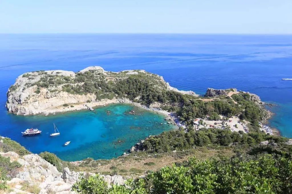 Anthony Quinn Bay Best Beaches on Rhodes Greece