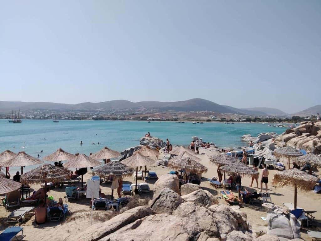 Kolimpithres Beach Paros - Weather in Greece