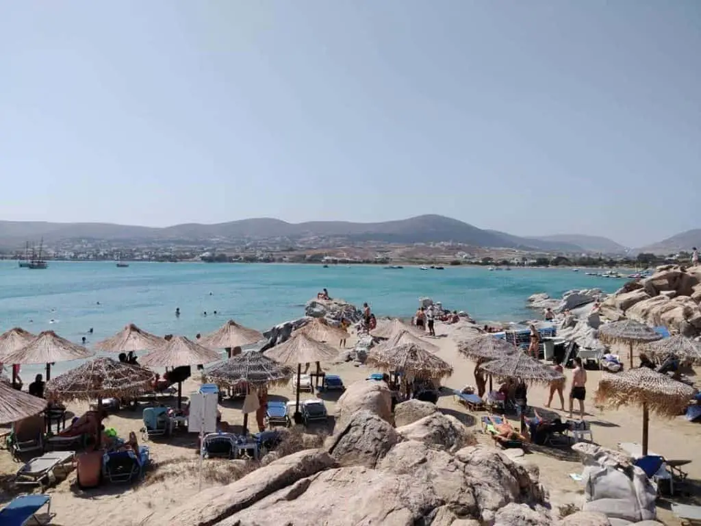 Kolimpithres Beach Paros - Weather in Greece