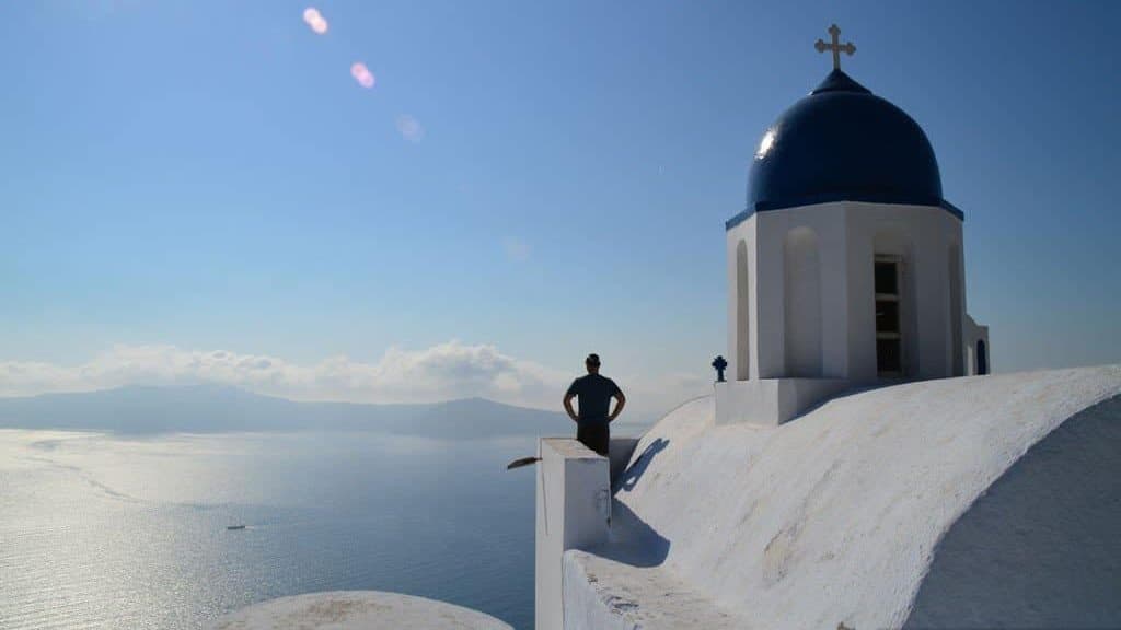 Imerovigli Santorini Best Location in Santorini Caldera - gorgeous view